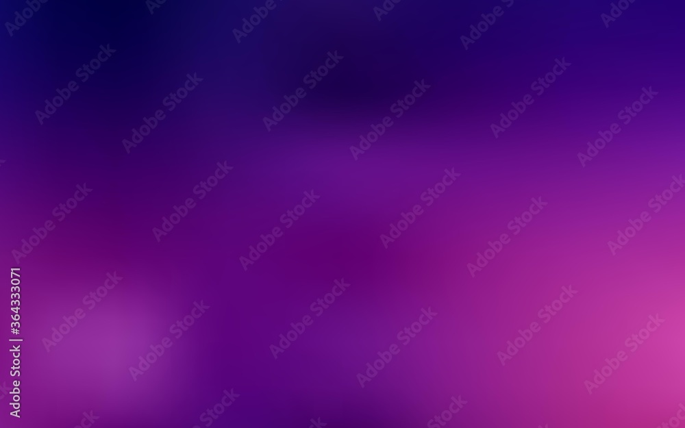 Dark Purple vector abstract blurred layout. New colored illustration in blur style with gradient. Completely new design for your business.