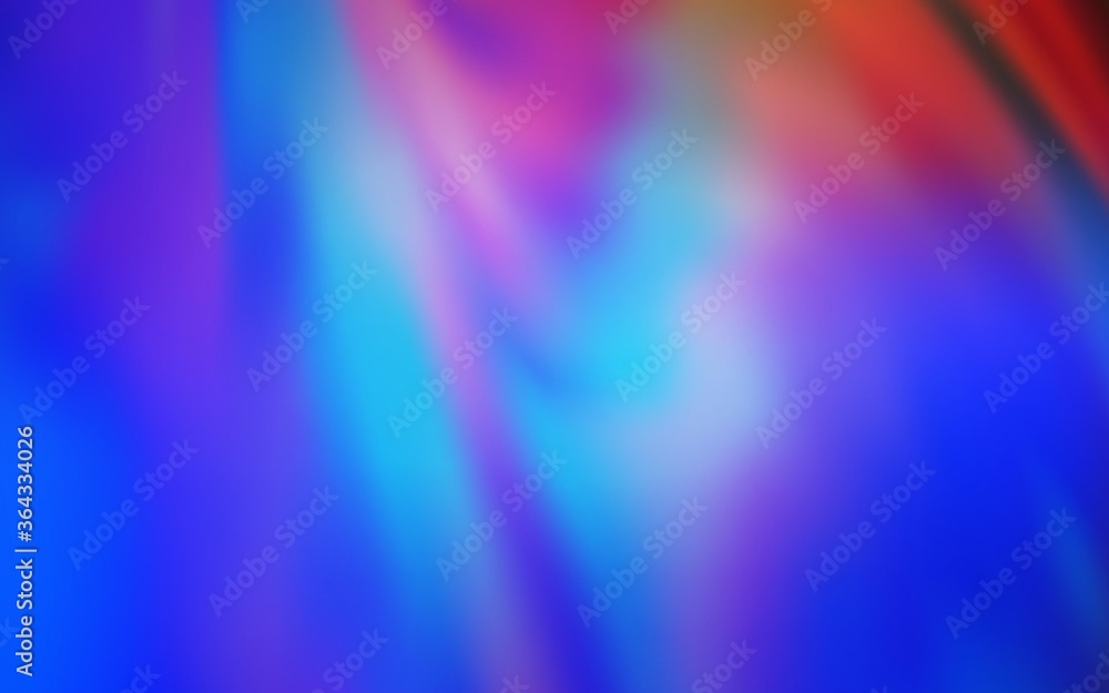 Light Blue, Red vector blurred and colored pattern. Colorful abstract illustration with gradient. New way of your design.