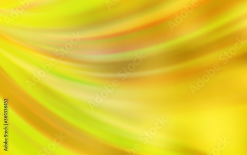 Light Yellow vector blurred template. New colored illustration in blur style with gradient. New style design for your brand book.