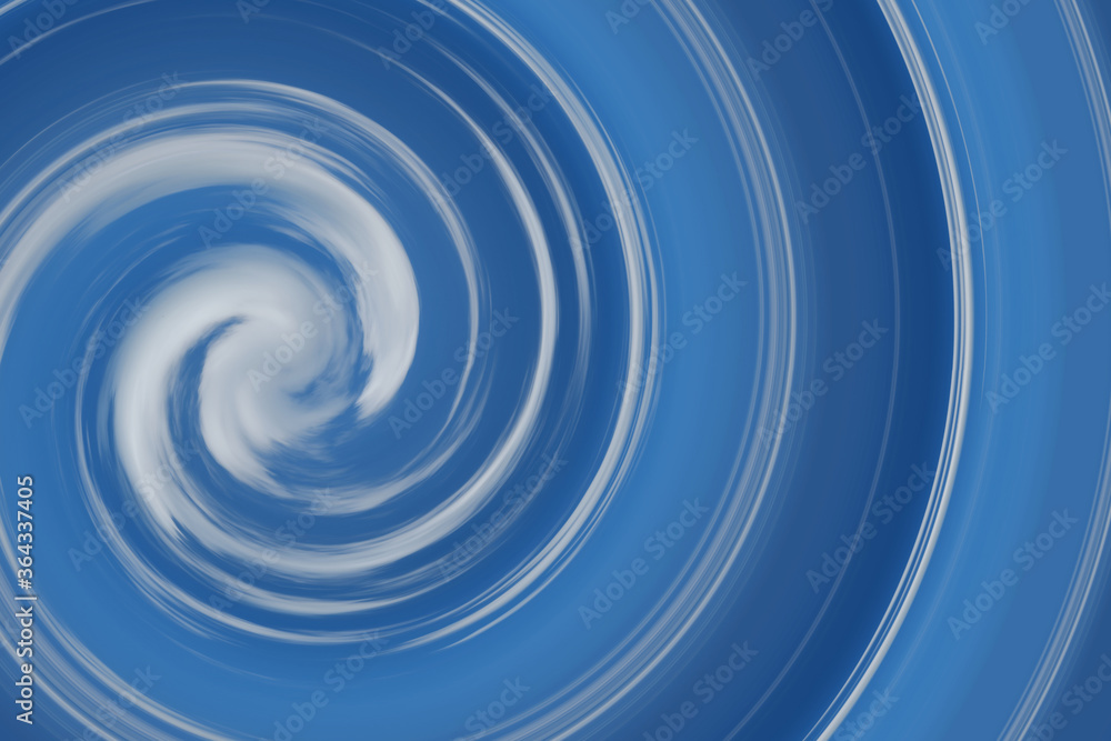 Fototapeta premium Funnel abstract pattern. Swirl, spiral, multi-colored pattern as a background.