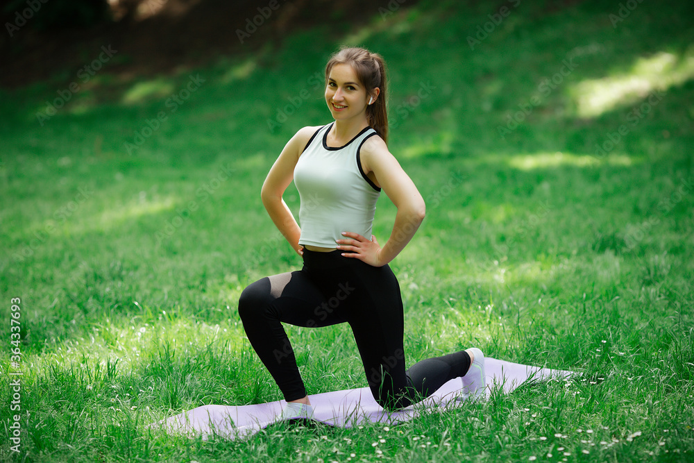 healthy lifestyle, girl playing sports,. She is in sportswear healthy lifestyle, girl playing sports,. She is in sportswear