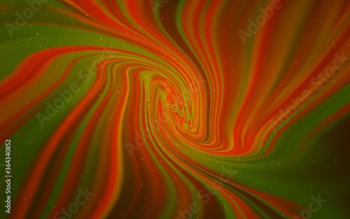 Light Orange vector background with astronomical stars. Blurred decorative design in simple style with galaxy stars. Pattern for astrology websites.