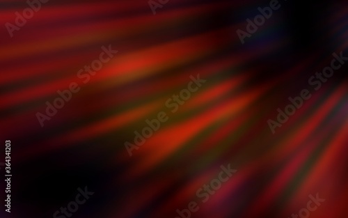 Dark Orange vector blurred shine abstract background. An elegant bright illustration with gradient. New style for your business design.