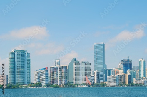 Skyscrapers Miami-Beach, Florida, USA