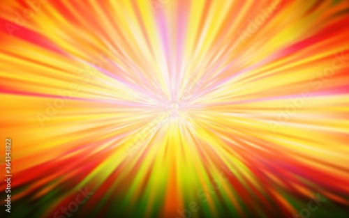 Light Orange vector colorful blur background. A completely new colored illustration in blur style. New style design for your brand book.
