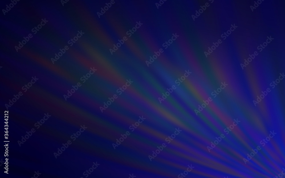 Dark Purple vector layout with flat lines. Lines on blurred abstract background with gradient. Pattern for your busines websites.