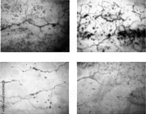 Grunge background vector distress textures