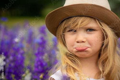 Child frown  