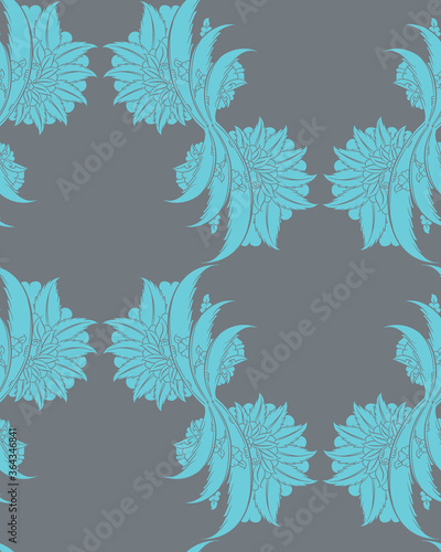 Floral Iznik seamless patte...