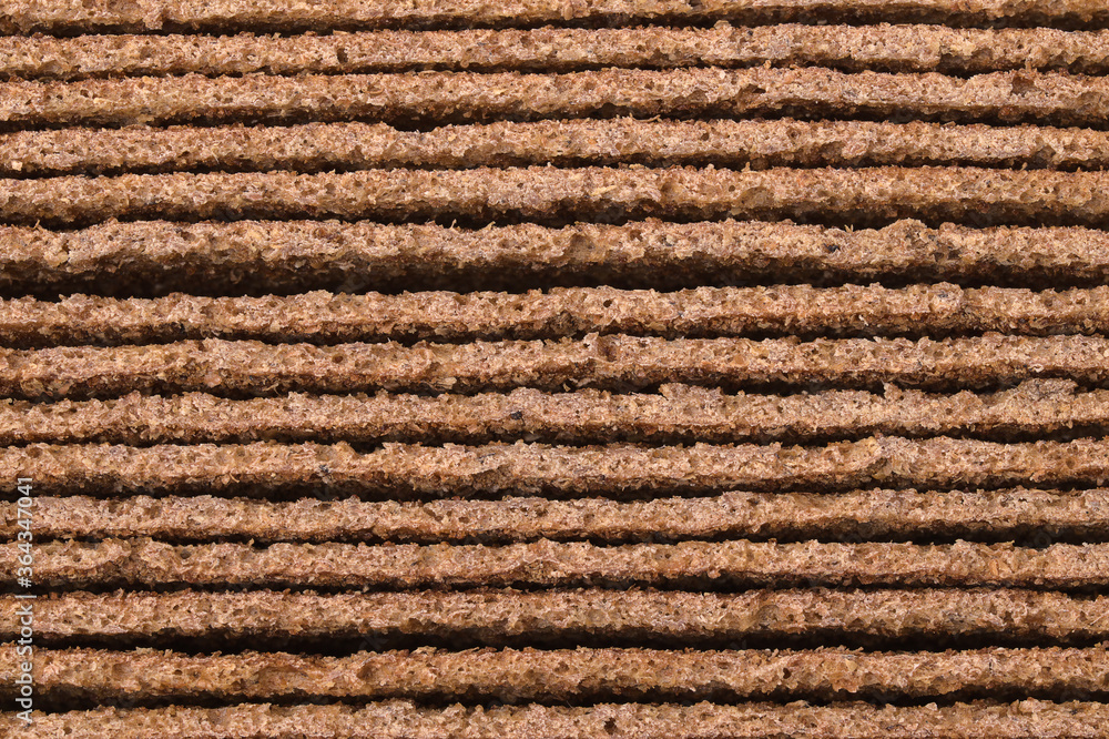 rye thin crispbread for background rye thin crispbread for background