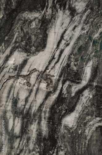Grey marble with white veins