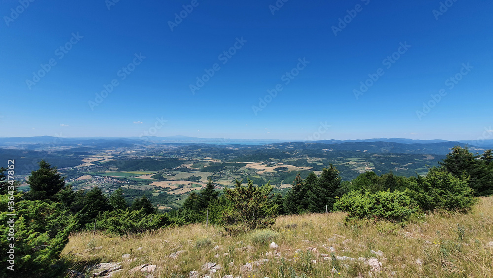 Fototapeta premium Summer landscape from 