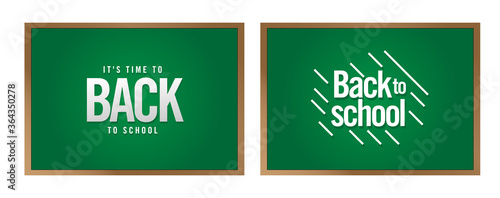 Back to School logo, icon vector