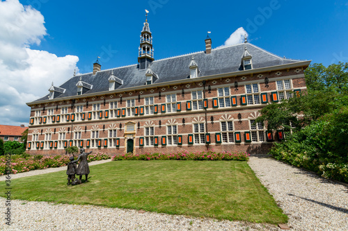 July 11, 2020, Buren, Gelderland, Netherlands. Views of little ancient town with big history. photo