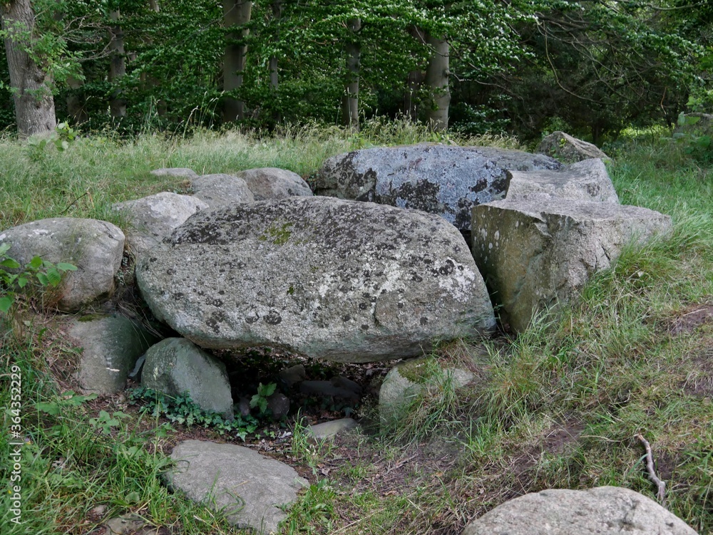 Großsteingrab Dwasieden auf Rügen
