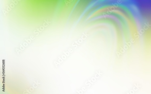Light Green vector blurred and colored pattern. Glitter abstract illustration with gradient design. New design for your business.