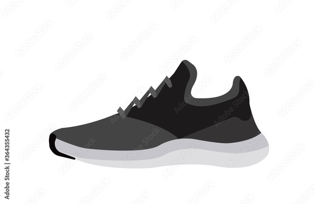 Sport shoes vector design isolated on white Sport shoes vector design isolated on white