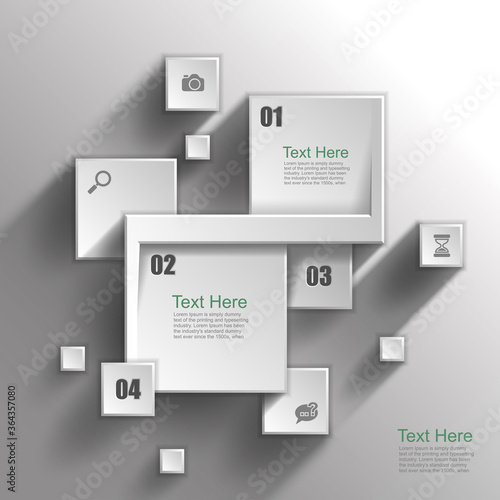 Abstract geometric background, Design, website