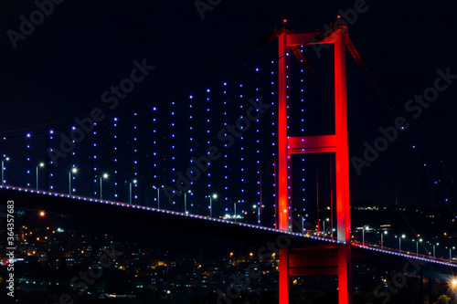 Canvas Print Bosphorus Bridge
