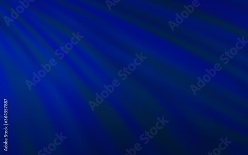 Dark BLUE vector background with straight lines. Lines on blurred abstract background with gradient. Template for your beautiful backgrounds.