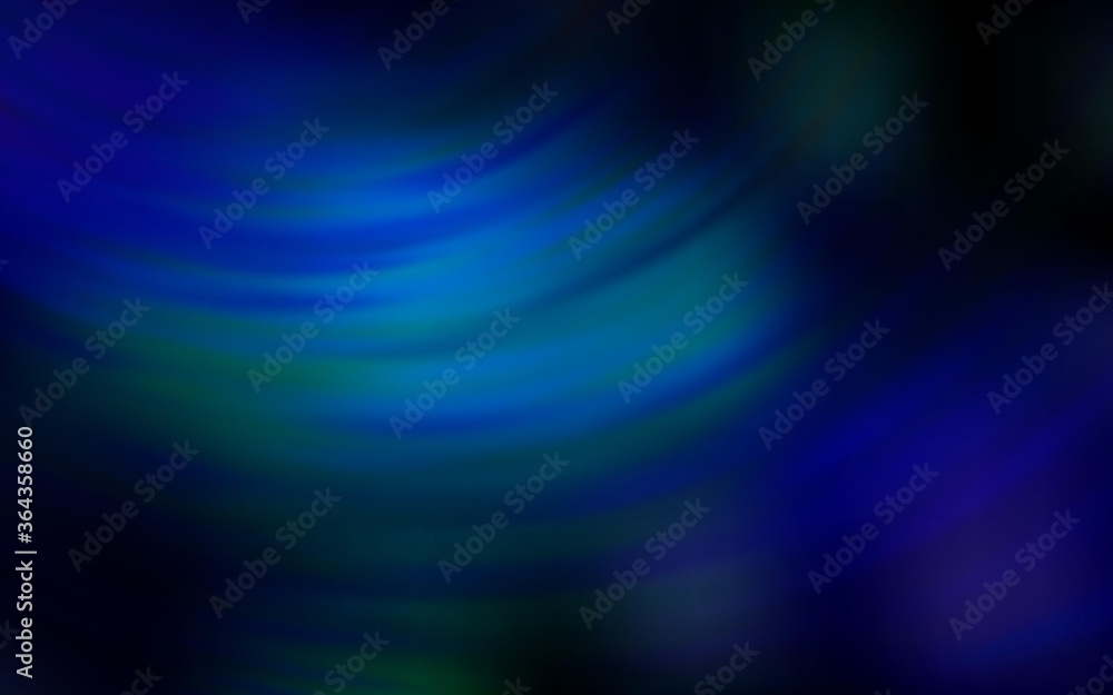Fototapeta premium Dark BLUE vector abstract blurred background. Colorful abstract illustration with gradient. Elegant background for a brand book.