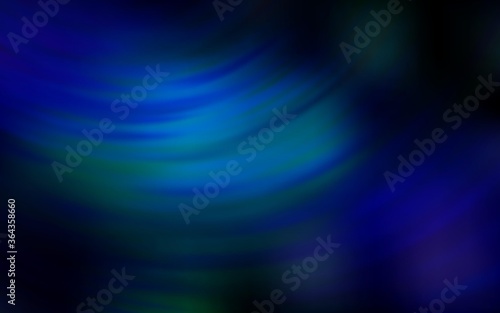 Dark BLUE vector abstract blurred background. Colorful abstract illustration with gradient. Elegant background for a brand book.