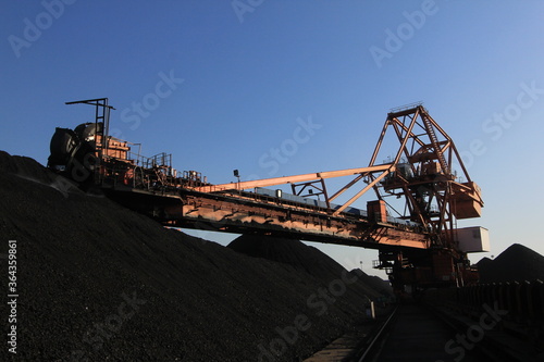 Canvas Print Coal industry