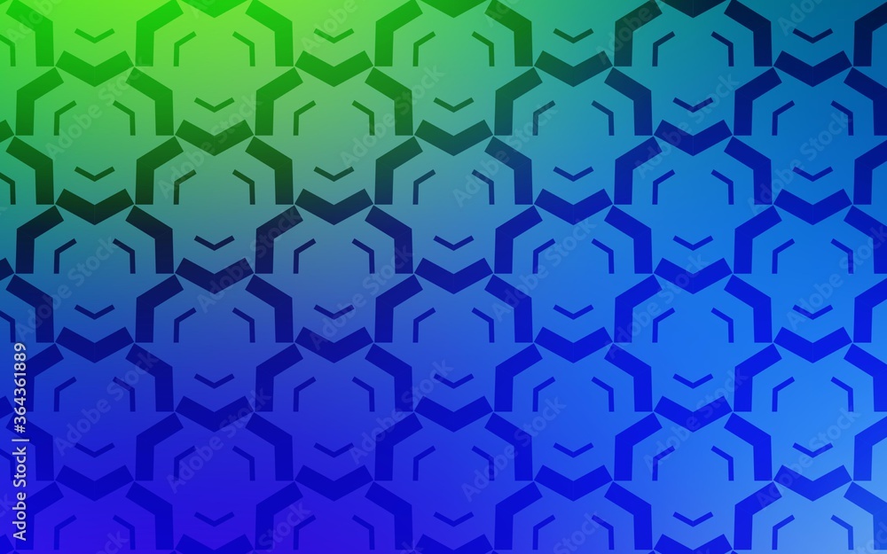 Light Blue, Green vector template with wry lines. A shining illustration, which consists of curved lines. Colorful wave pattern for your design. Light Blue, Green vector template with wry lines. A shining illustration, which consists of curved lines. Colorful wave pattern for your design.