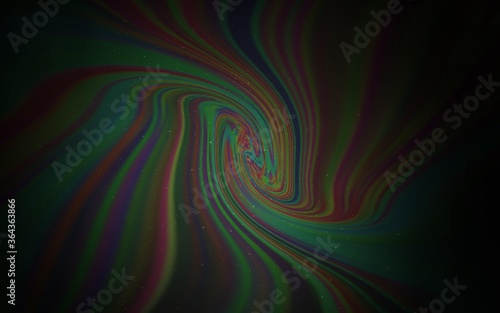 Dark Gray vector template with space stars. Shining colored illustration with bright astronomical stars. Template for cosmic backgrounds.