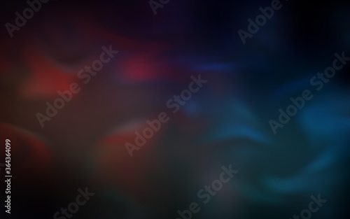 Dark Blue, Red vector blurred shine abstract template. An elegant bright illustration with gradient. New way of your design.