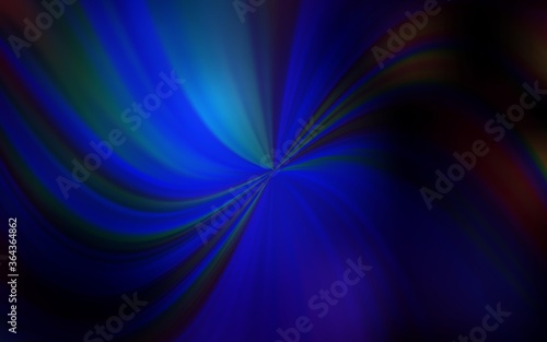 Dark BLUE vector blurred background. Colorful illustration in abstract style with gradient. New way of your design.