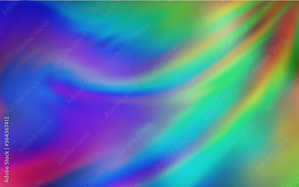 Light Multicolor vector blurred shine abstract texture. Colorful illustration in abstract style with gradient. Background for a cell phone.
