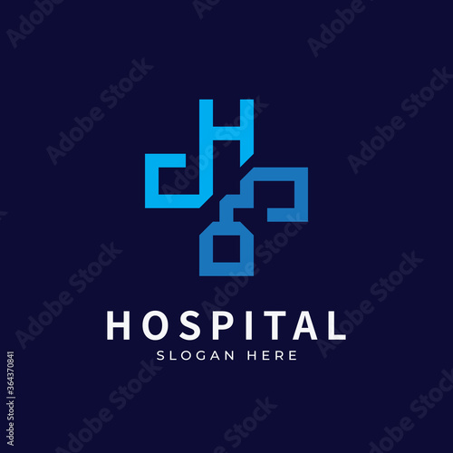 Free Download Health logo with initial letter HQ, Q H,H Q logo designs concept. Medical health-care logo designs template. - GFXLoad