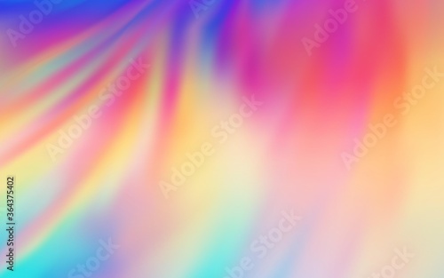 Light Multicolor vector colorful abstract background. An elegant bright illustration with gradient. Background for a cell phone.