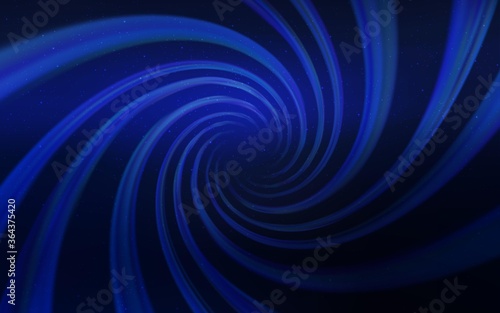 Dark BLUE vector background with astronomical stars. Modern abstract illustration with Big Dipper stars. Template for cosmic backgrounds.