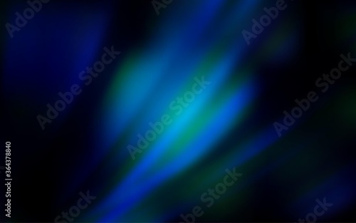Dark BLUE vector glossy abstract backdrop. New colored illustration in blur style with gradient. Blurred design for your web site.