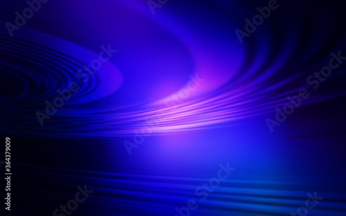 Dark BLUE vector template with lines. A circumflex abstract illustration with gradient. Pattern for your business design.