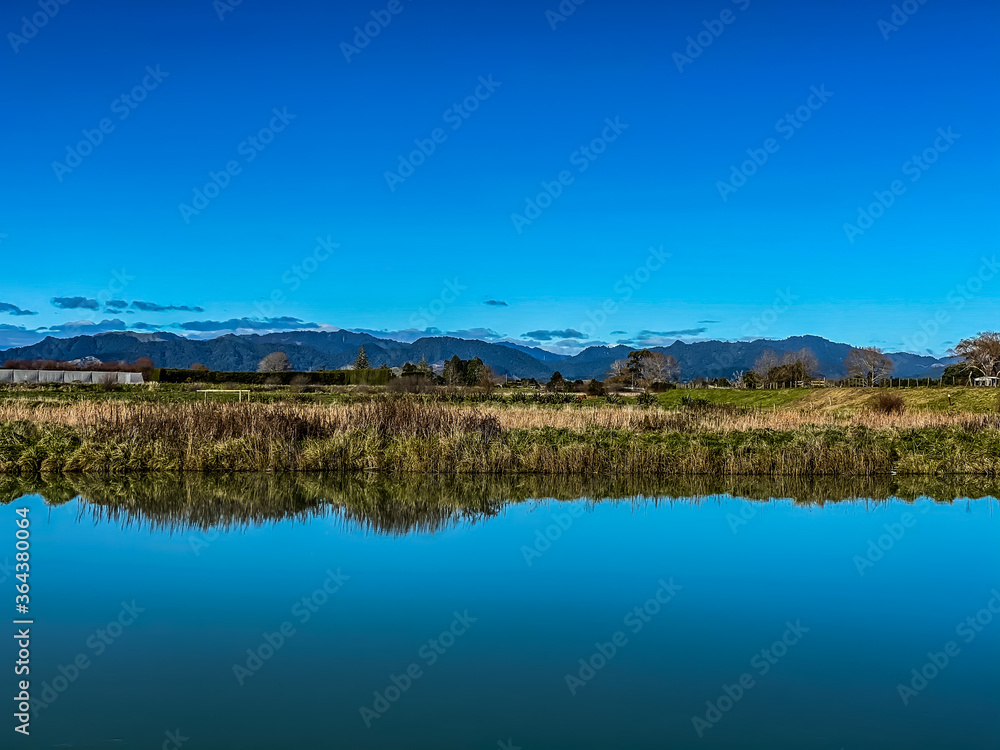 Motu Trail Cycle Way on the eastern Bay of Plenty/Eastland region of New Zealand, Opotiki.