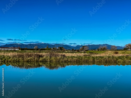 Motu Trail Cycle Way on the eastern Bay of Plenty Eastland region of New Zealand  Opotiki.