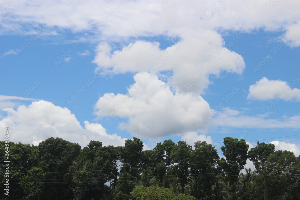 clouds and sky