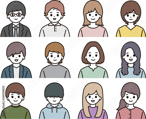 男性 女性 アイコン イラスト