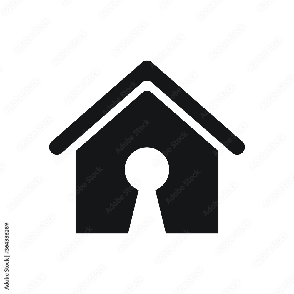 Home icon design isolated on white background Home icon design isolated on white background
