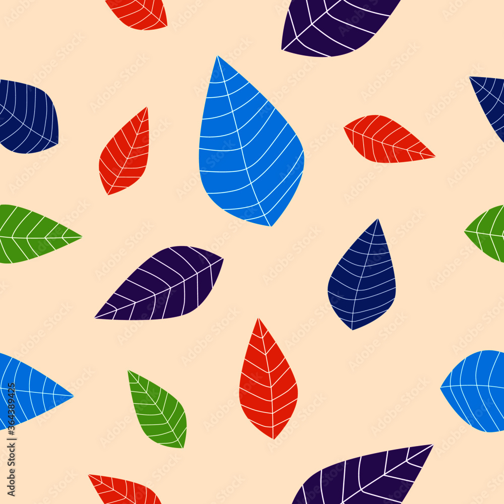 autumn leaves seamless pattern autumn leaves seamless pattern