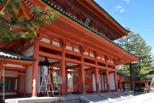 Heian Jingu in Kyoto  Japan