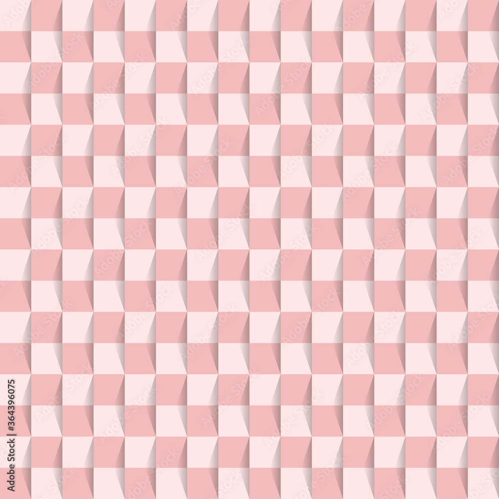 Abstract Pink Checkers Background, Square Bricks Abstract Pink Checkers Background, Square Bricks