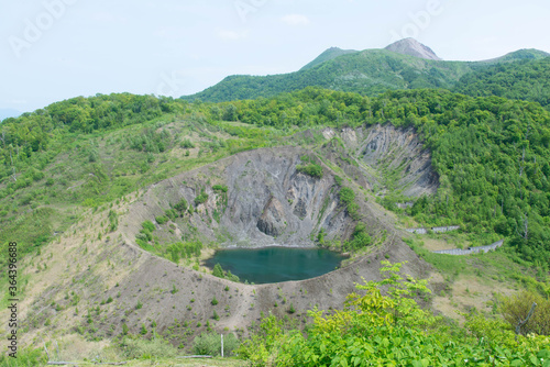 有珠山金比羅火口