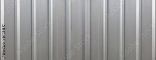 Panoramic background texture of galvanized steel plate wall for modern graphic design usage purpose 