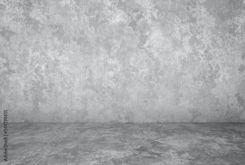 plaster wall, grey background
