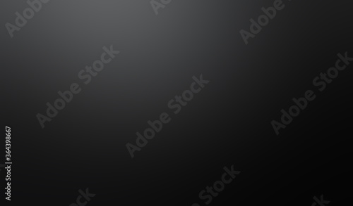 Fotografie Abstract background, black gradient, dark gray background used in design