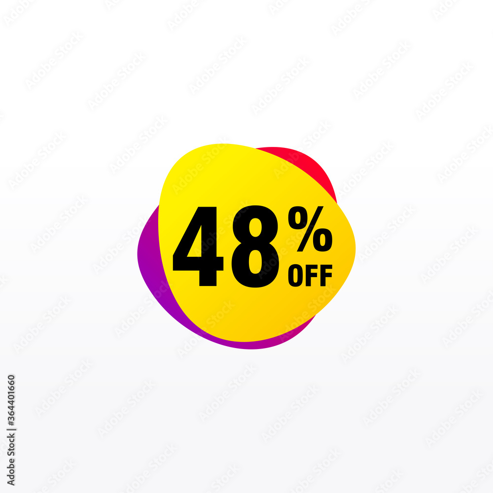 48 discount, Sales Vector badges for Labels, , Stickers, Banners, Tags, Web Stickers, New offer. Discount origami sign banner 48 discount, Sales Vector badges for Labels, , Stickers, Banners, Tags, Web Stickers, New offer. Discount origami sign banner